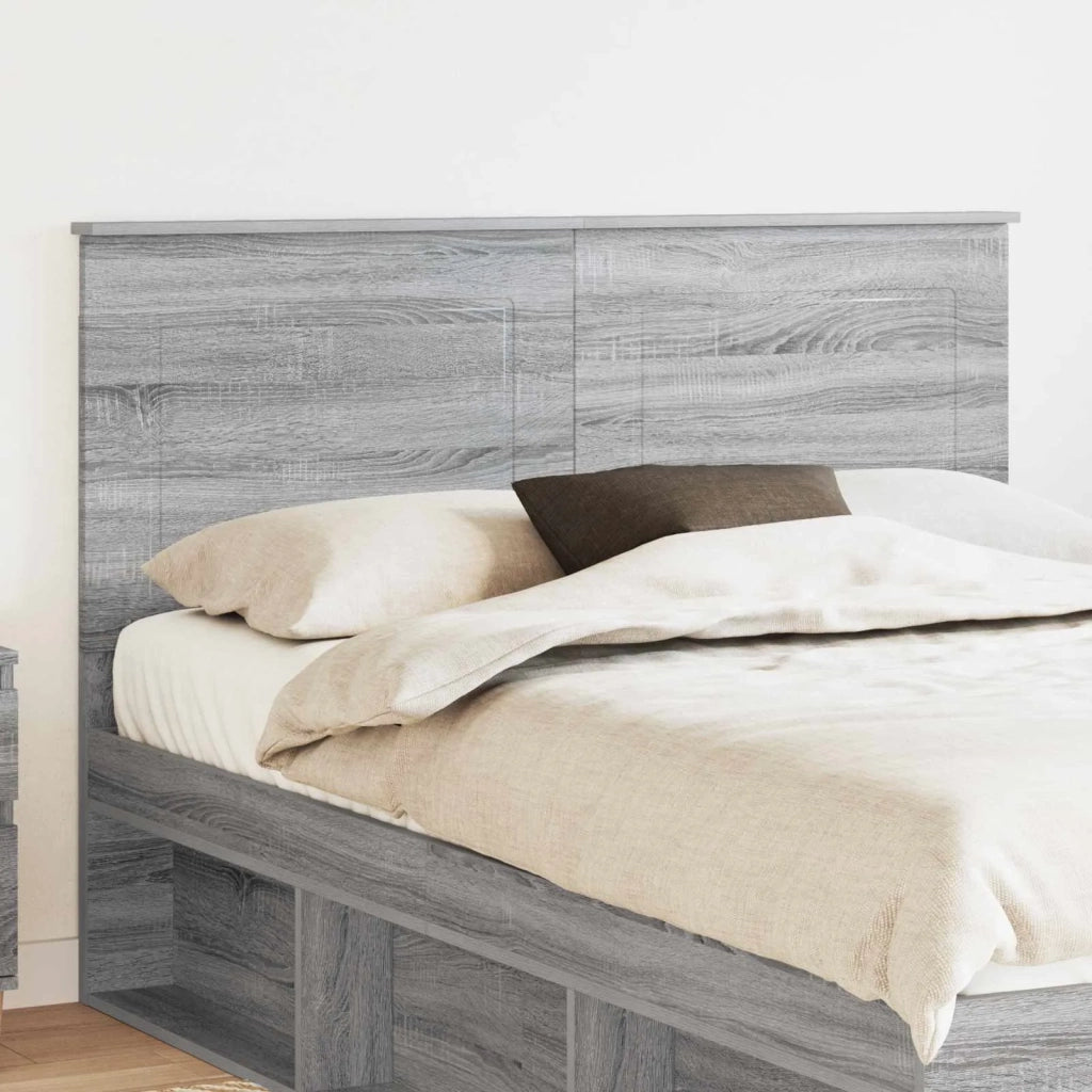 Testiera Sonoma grigia 100 cm Legno ingegnerizzato 887644