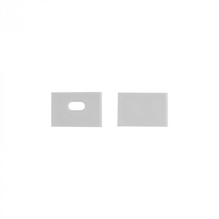 Profilo LED GNS01 a parete bianco diffusore opale 1m
