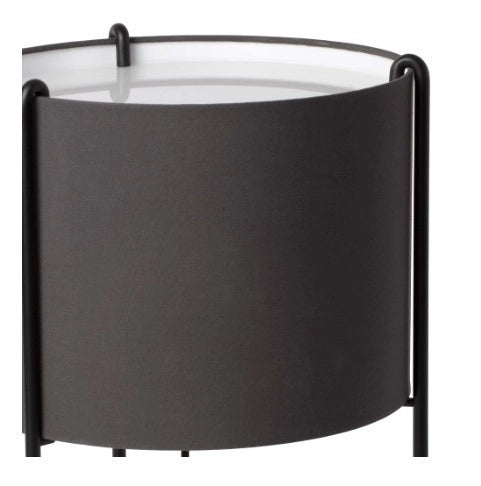 DRUM, Piantana per Interni, Faro Barcelona Colore: Grigio Scuro