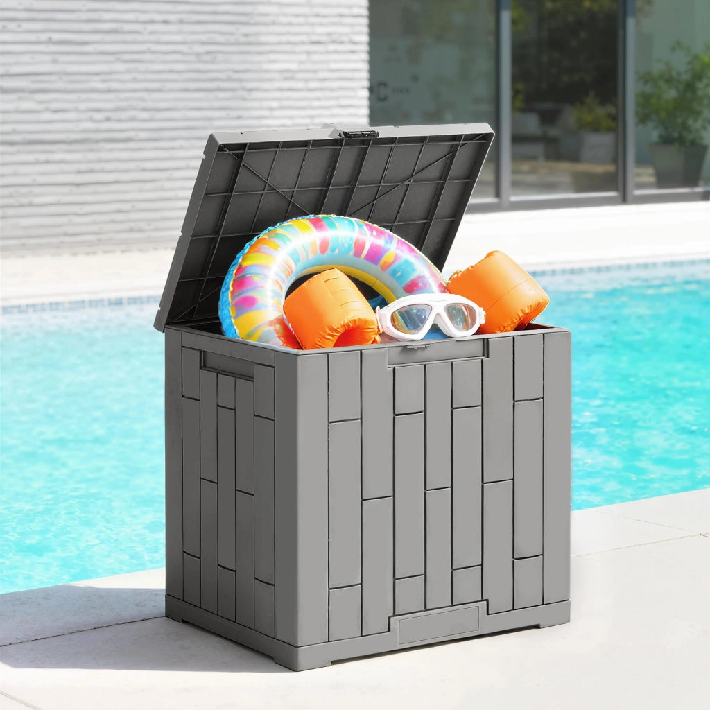 Baule per Esterno 114L ¨C zephmum ¨C Grigio