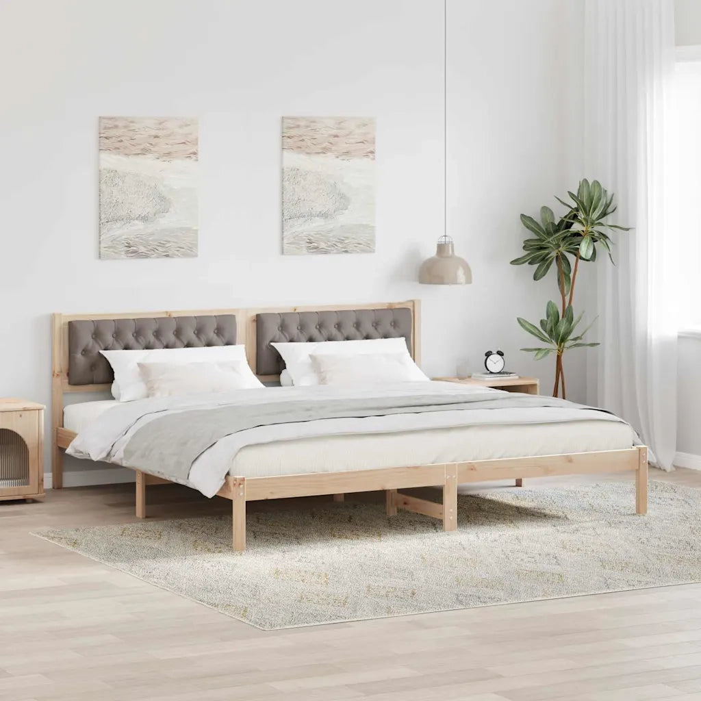 Letto matrimoniale | Letto per adulti | Struttura del letto Talpa 200 x 200 cm Pino massello