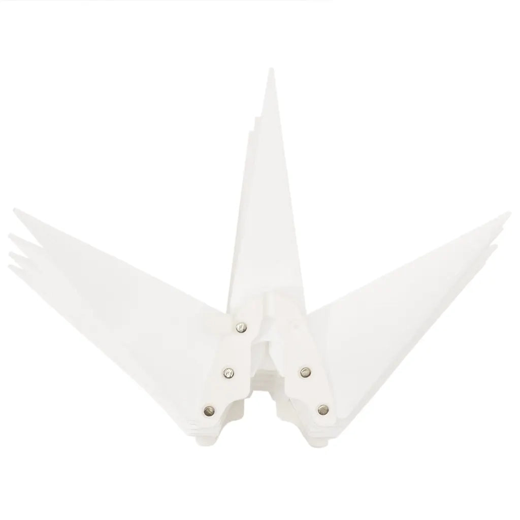 Luci di Natale con LED 3 pz Pieghevoli Bianche 57 cm 3190442