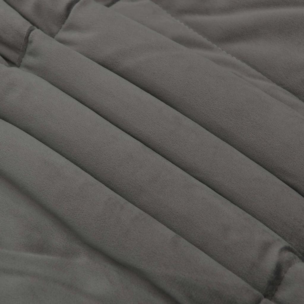 Duvet Invernale 220 x 240 cm Inverno Grigio chiaro Traspirante 42026094