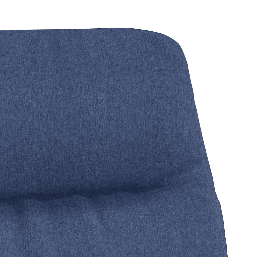 Sedia Relax Blu in Tessuto 341163