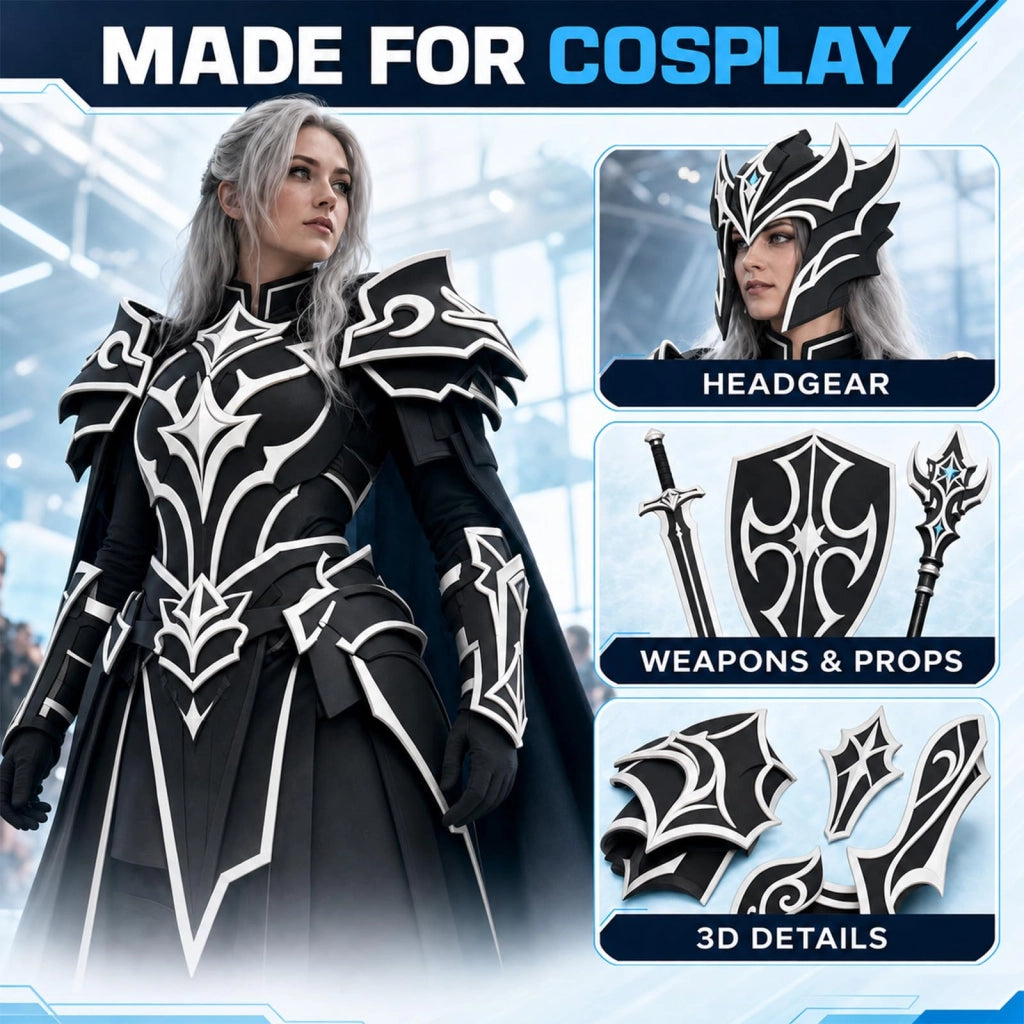 Schiuma 200 cm x 33 cm x 1,5 mm, nera, sottile, per cosplay