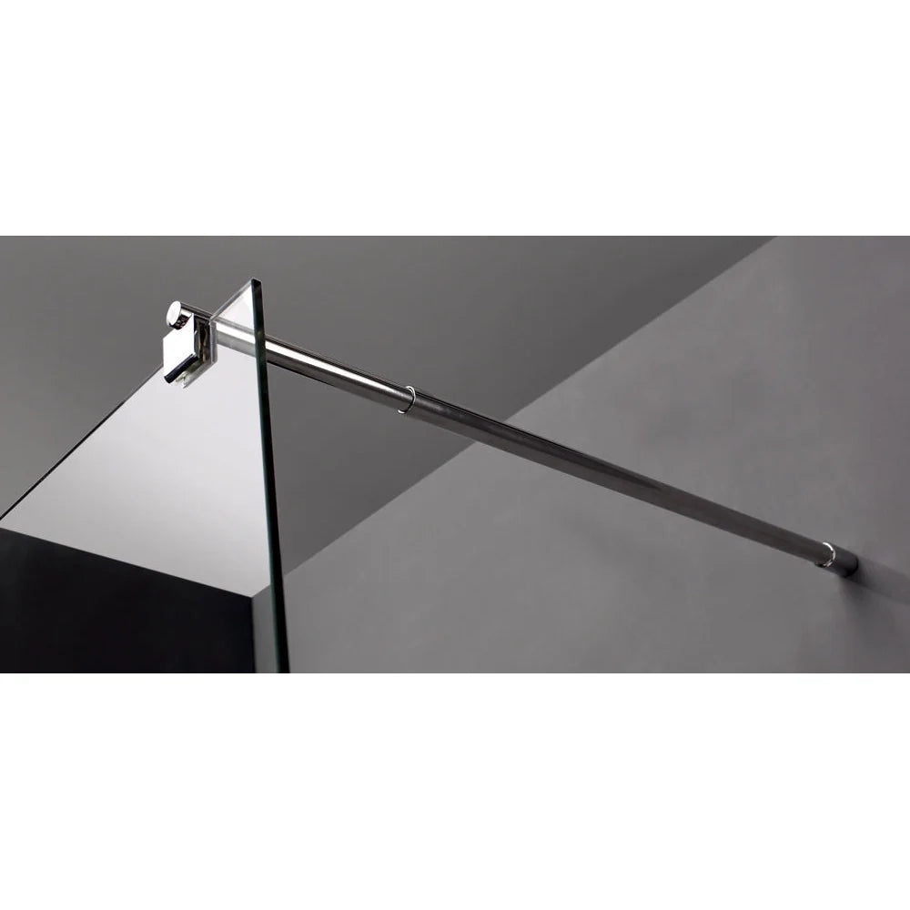 Parete doccia fissa Screen 8 mm 70 cm (66,5-68,0 cm) rame, vetro trasparente