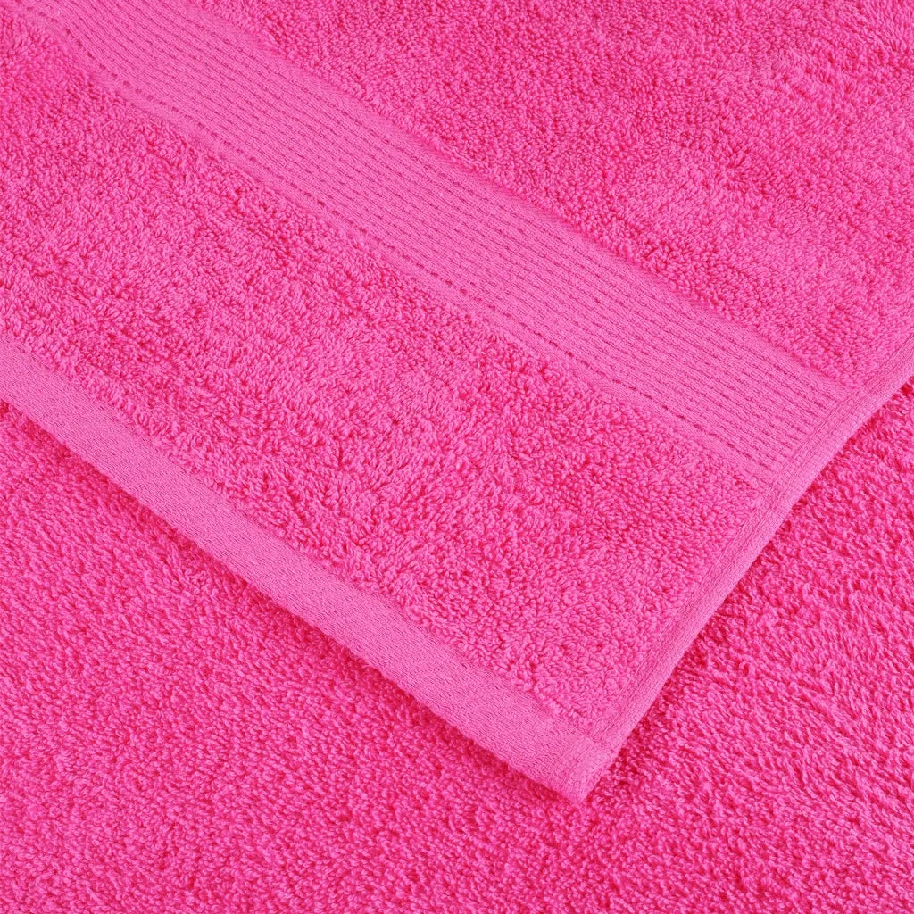 Asciugamani Premium SOLUND 4 pz Rosa 50x100 cm 600 g/m² 137522