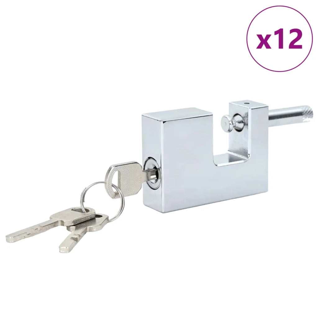 Lucchetto 12 pz Argento Acciaio CFW7480789