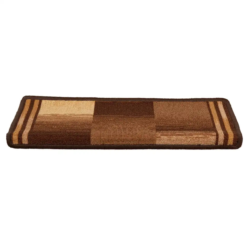 Tappetini Autoadesivi per Scale 15 pz | Gradini per Scale 65x21x4 cm Marroni