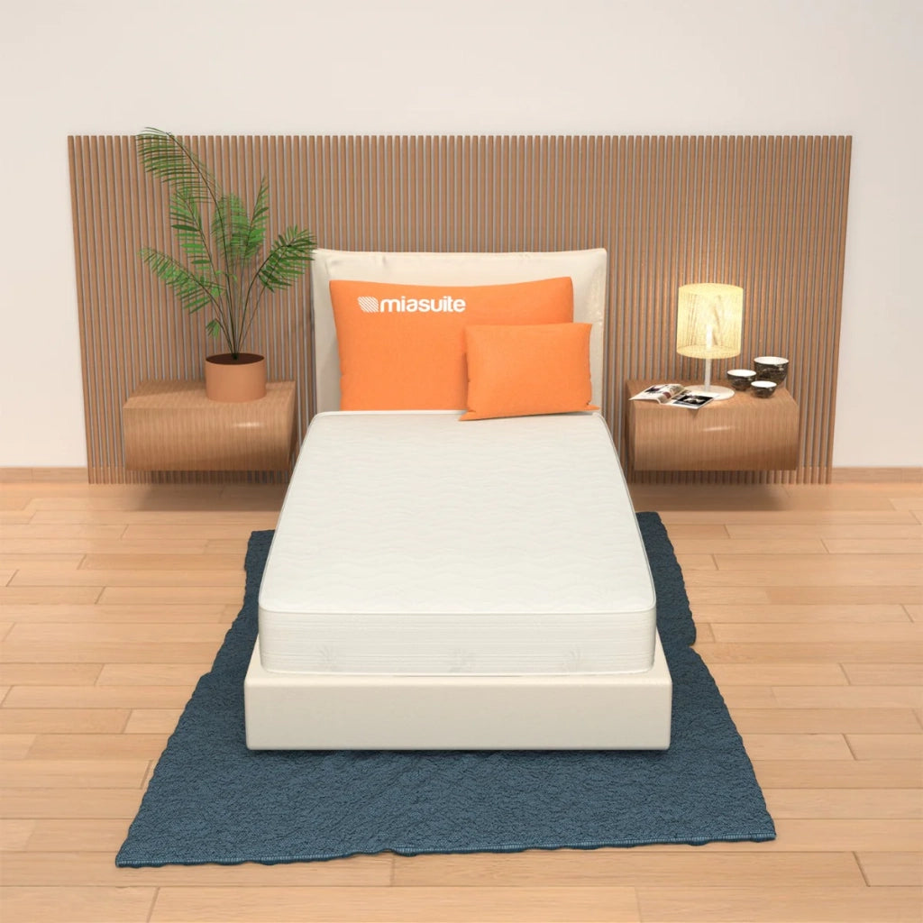 Materasso 80x180 Alto 10 cm - Waterfoam, Aloe Vera, Pieghevole | Plus