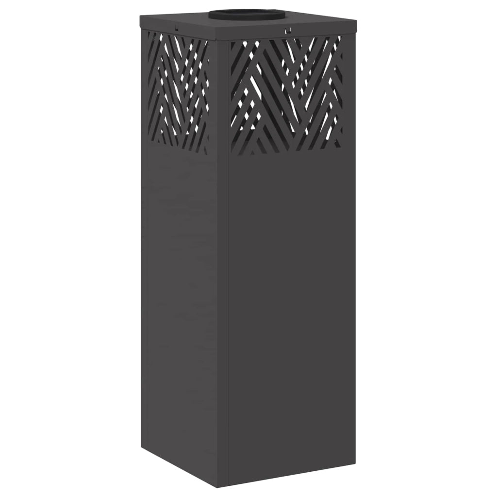 Faro LED solare per sentieri 2 pz Nero CFW2750524