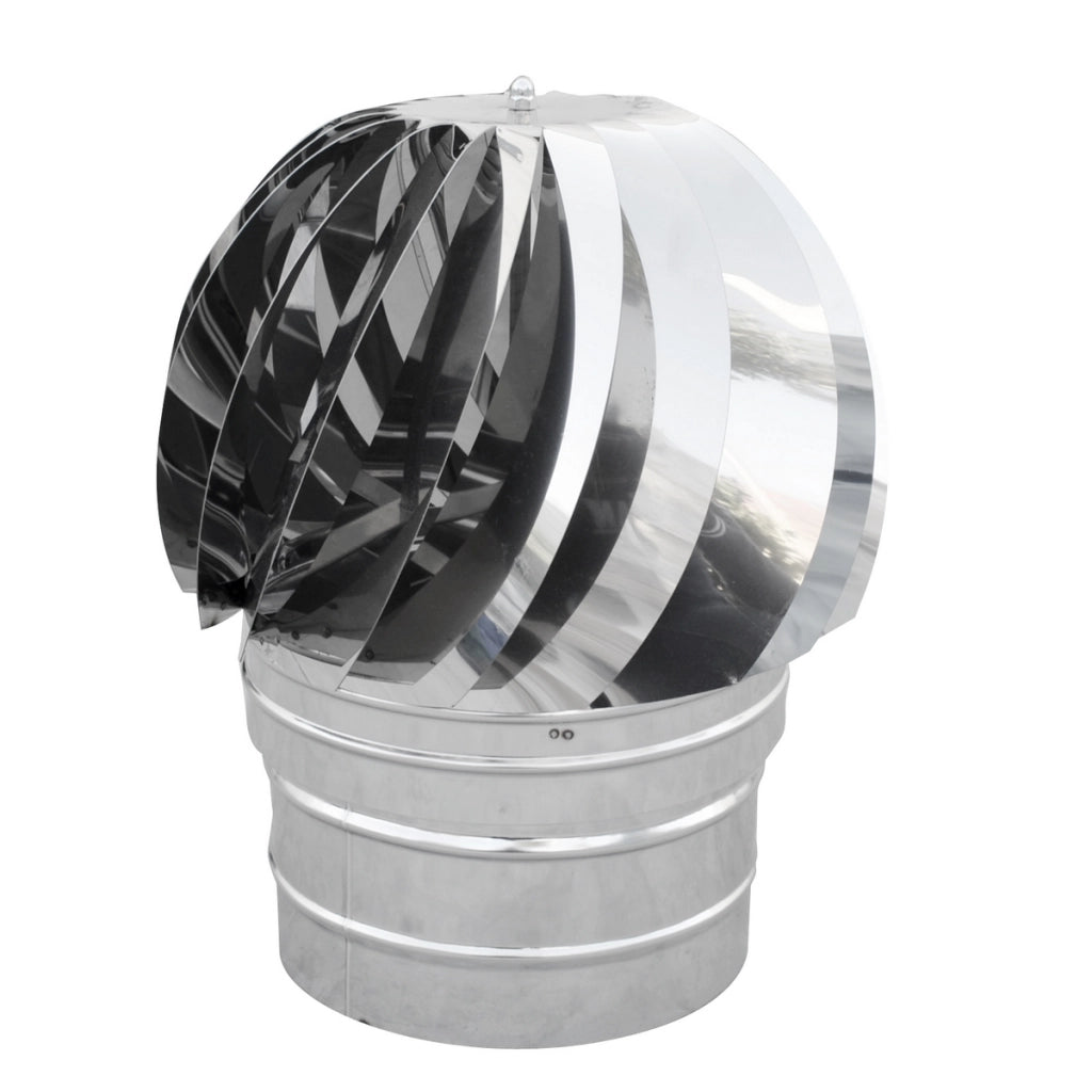 TIRAFUMI BASE TONDA ACCIAIO INOX- Diam. 180- DK- pezzi 1