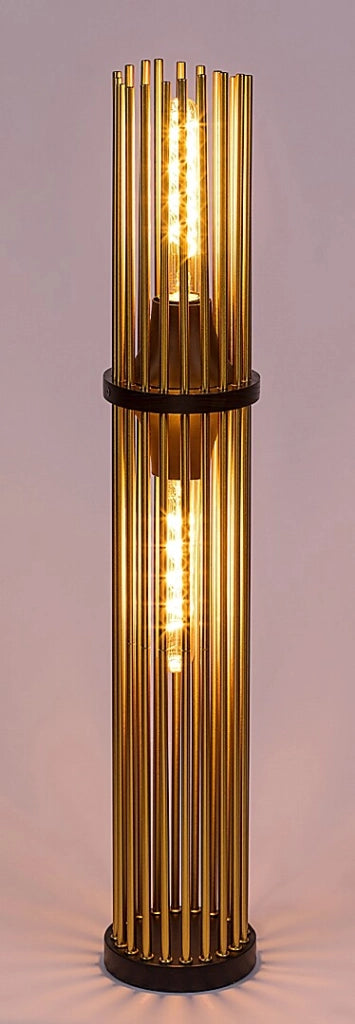 Lampada da terra Rabalux Roxas 74022 E27 2x40W nero