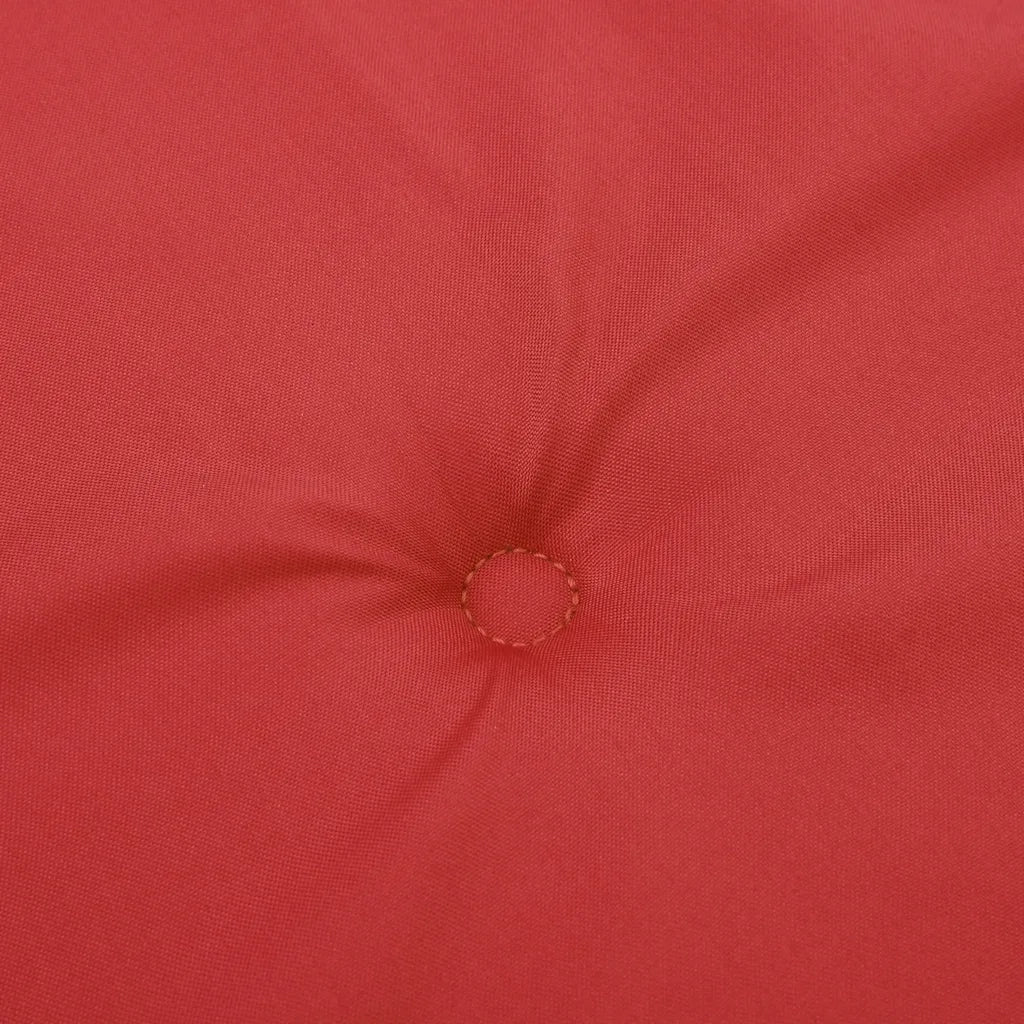 Cuscino per Sdraio Rosso (75+105)x50x4 cm