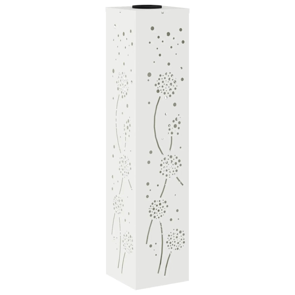 Faro LED solare per sentieri 2 pcs Bianco 879773