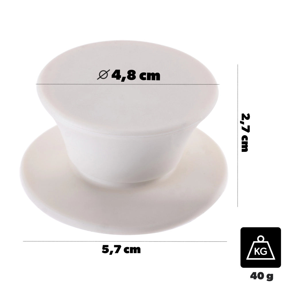 Coperchio KADAX in vetro e silicone 20/22/24 cm