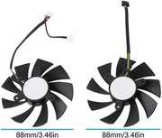 Ventilatore di raffreddamento per schede grafiche 88 mm