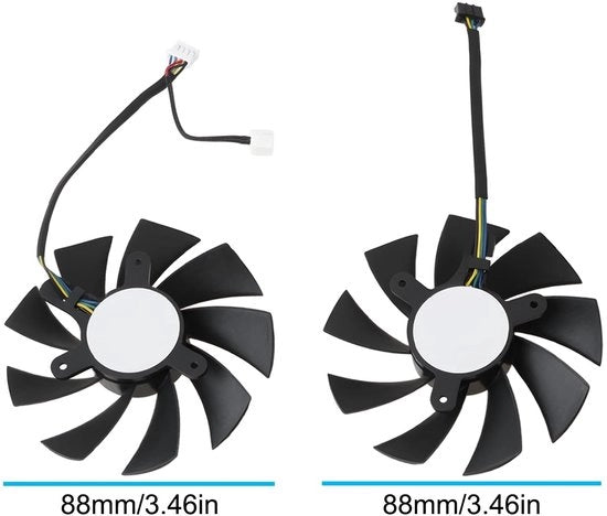 Ventilatore di raffreddamento per schede grafiche 88 mm