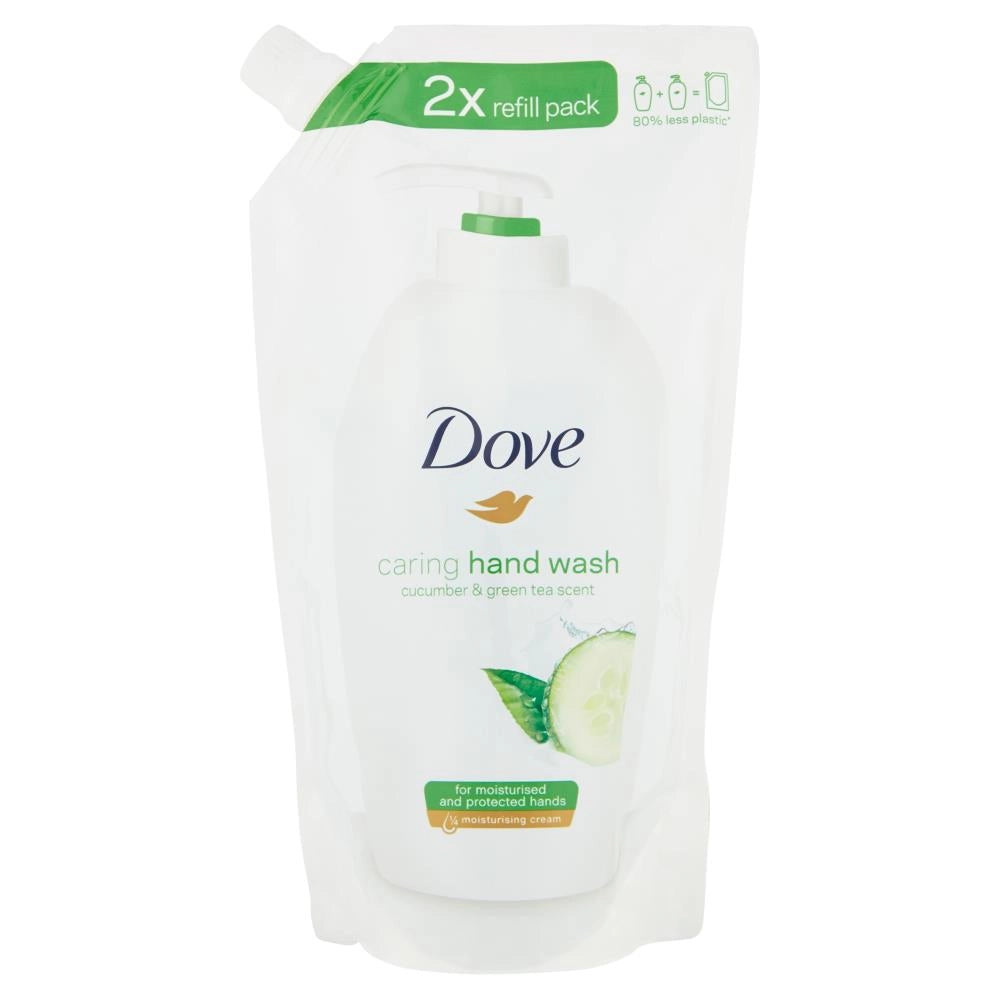 DOVE RICARICA SAPONE LIQUIDO MANI RICARICA GO FRESH COCUMBER & GREEN TEA 500ML