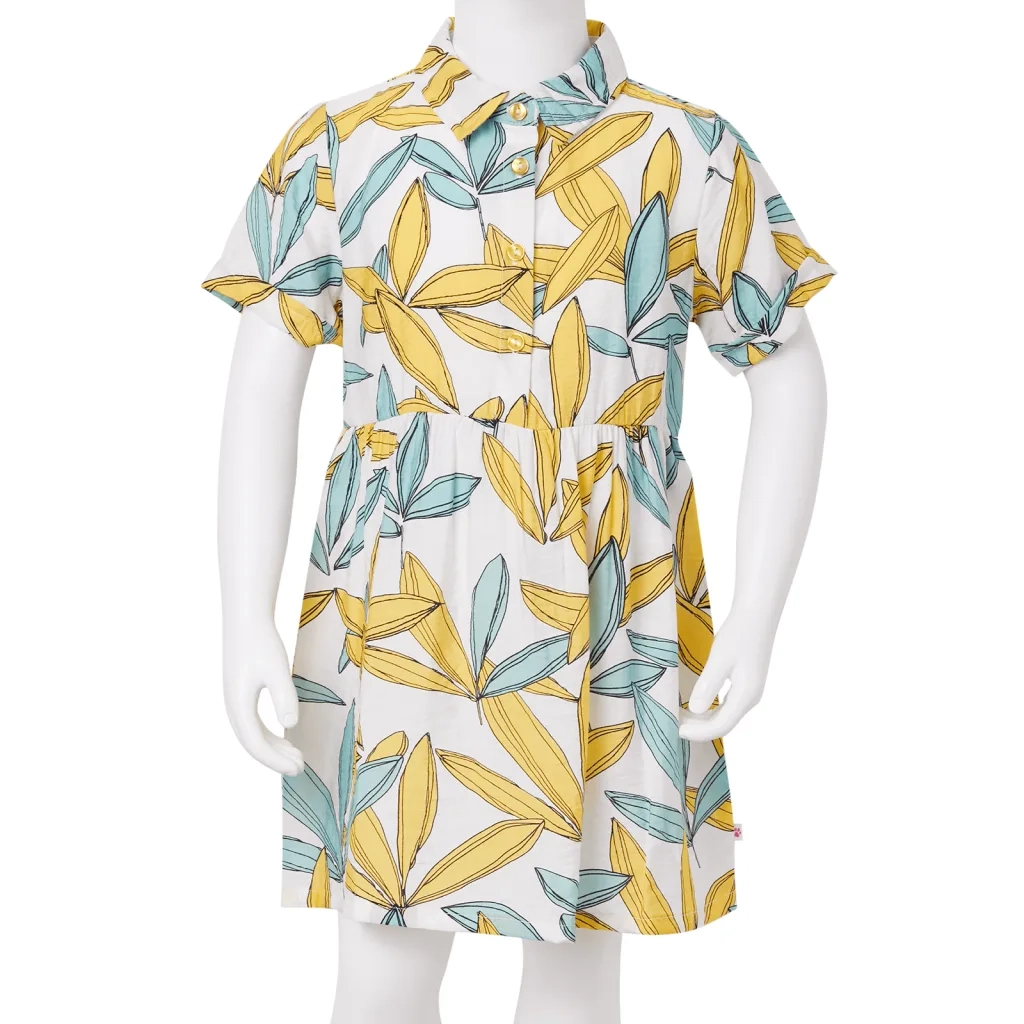 Abito da Bambina Ecru 128 CFW1647075