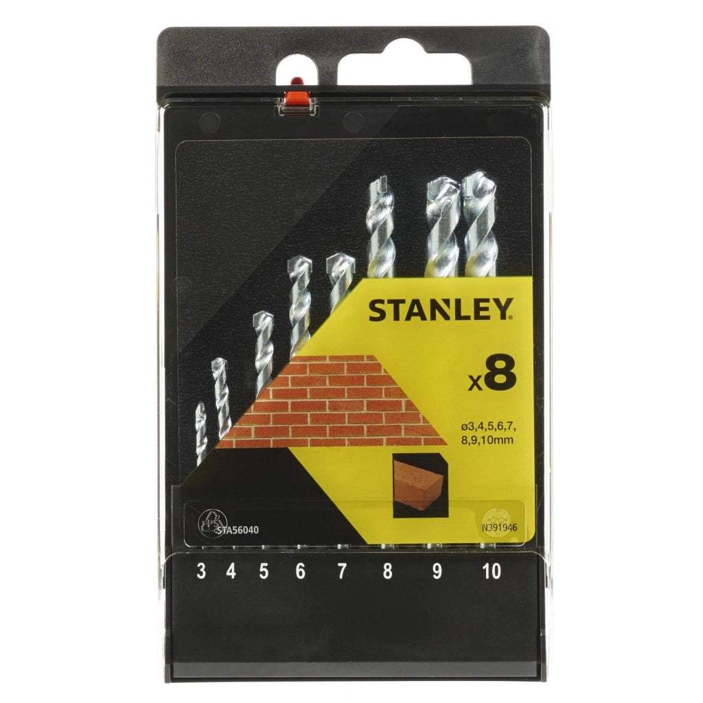 Cassetta 8 punte zincate Stanley
