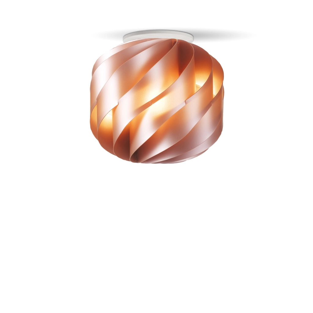 Plafoniera Moderna Globe Polilux ® Rame 1 Luce E27 D40Cm
