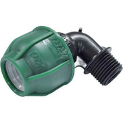 GOMITO A COMPRESSIONE FILETTO MASCHIO PN10 - MM 16X3/4M- 10 pezzi