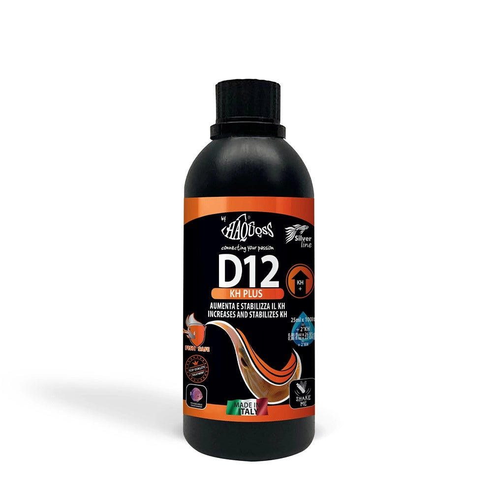 Haquoss D12 KH Plus 250ml - Aumenta e stabilizza il KH
