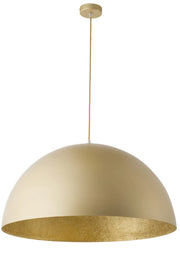 Lampada a sospensione Sfera cupola Ø35 oro E27 Sigma