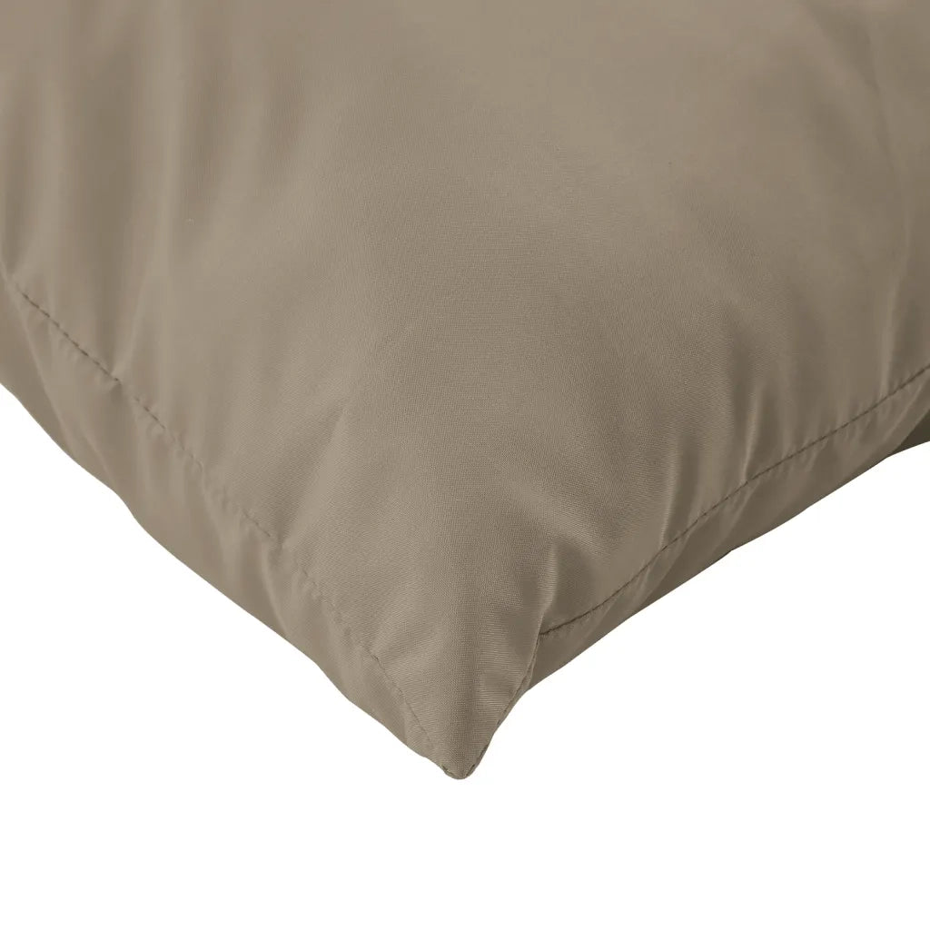 Cuscini per Divano 4 pz-Set di 4 Cuscini per Sofa Tortora 40x40 cm in Tessuto