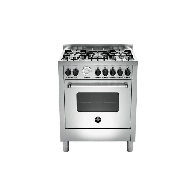 Bertazzoni La Germania Americana AMN765GXT cucina Elettrico/Gas Gas Acciaio inox