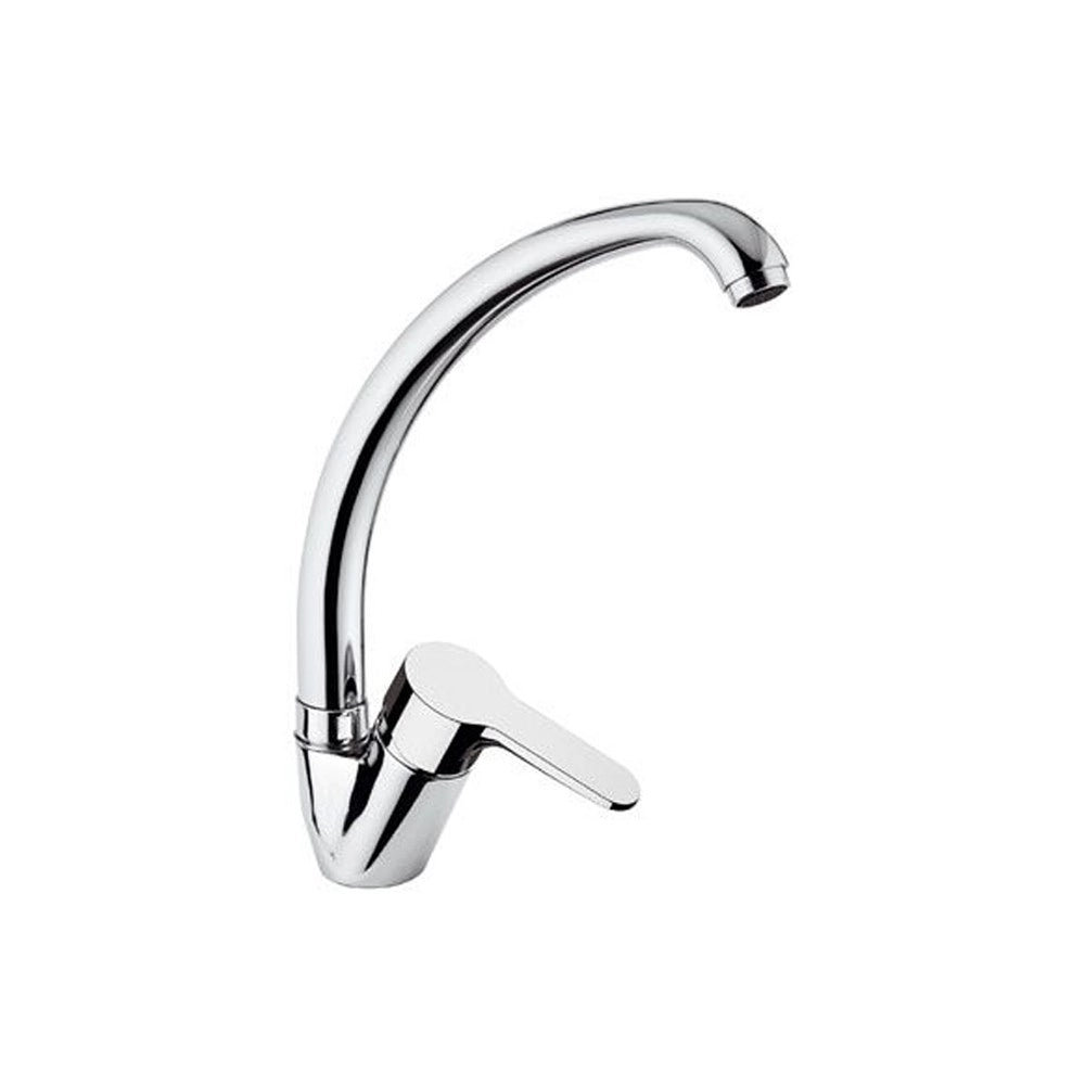 Rubinetto monocomando per lavello con bocca alta - serie winner
