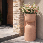 Fatone, Vaso Finitura Geometrica, Rosa