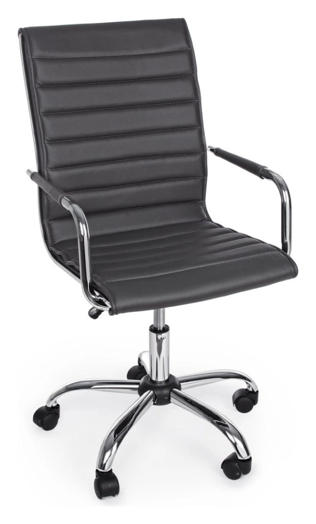 Poltrona Ufficio C-Br Perth Grigio Scuro - Bizzotto