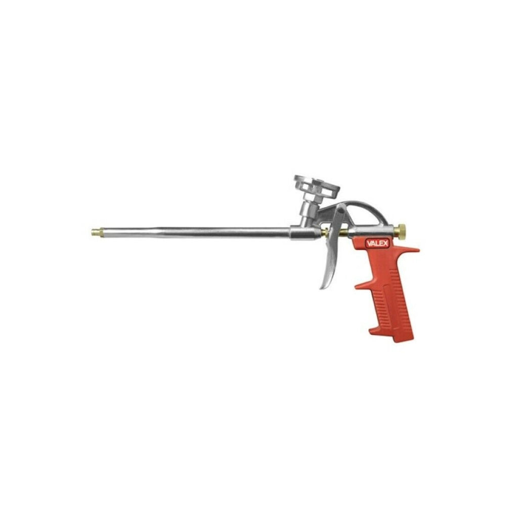 Pistola Acciaio Per Schiuma Poliuretanica Pressione Reg.Ergonomica - Valex