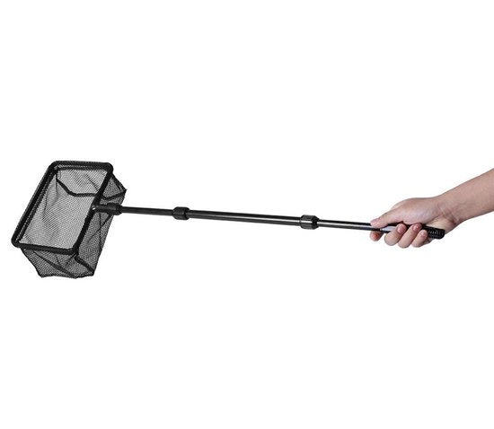 Reti da pesca in plastica - 3 tubi - Sicure per i pesci - Dimensioni: L: 25x20x90 cm, M: 20x15x90 cm, S: 15x10x90 cm