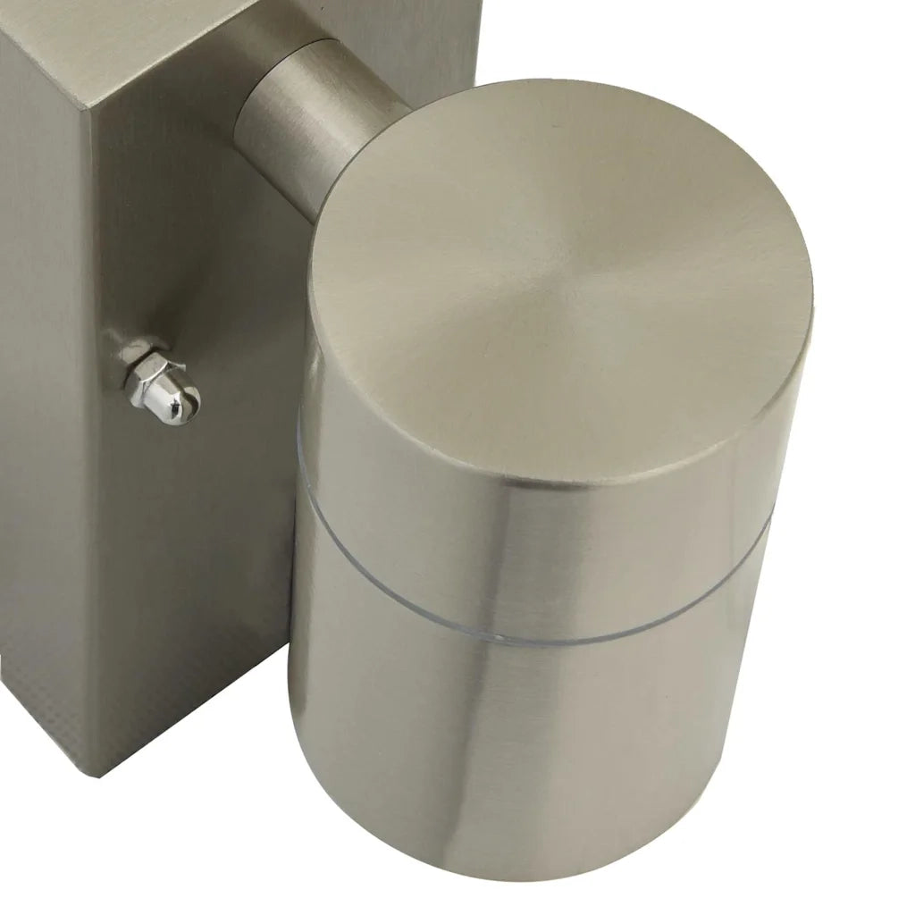 Lampada da Parete Esterna Argento 6,5 x 10,5 x 16 cm CFW1818686