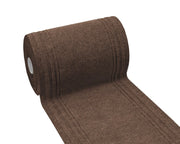 Tappeto Passatoia Antiscivolo 67x300 cm Interno Esterno Corridoio Scala Assorbente Marrone