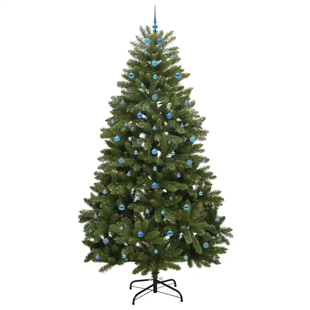 Albero di Natale artificiale 300 cm 300 LED Bianco caldo Verde 3395728