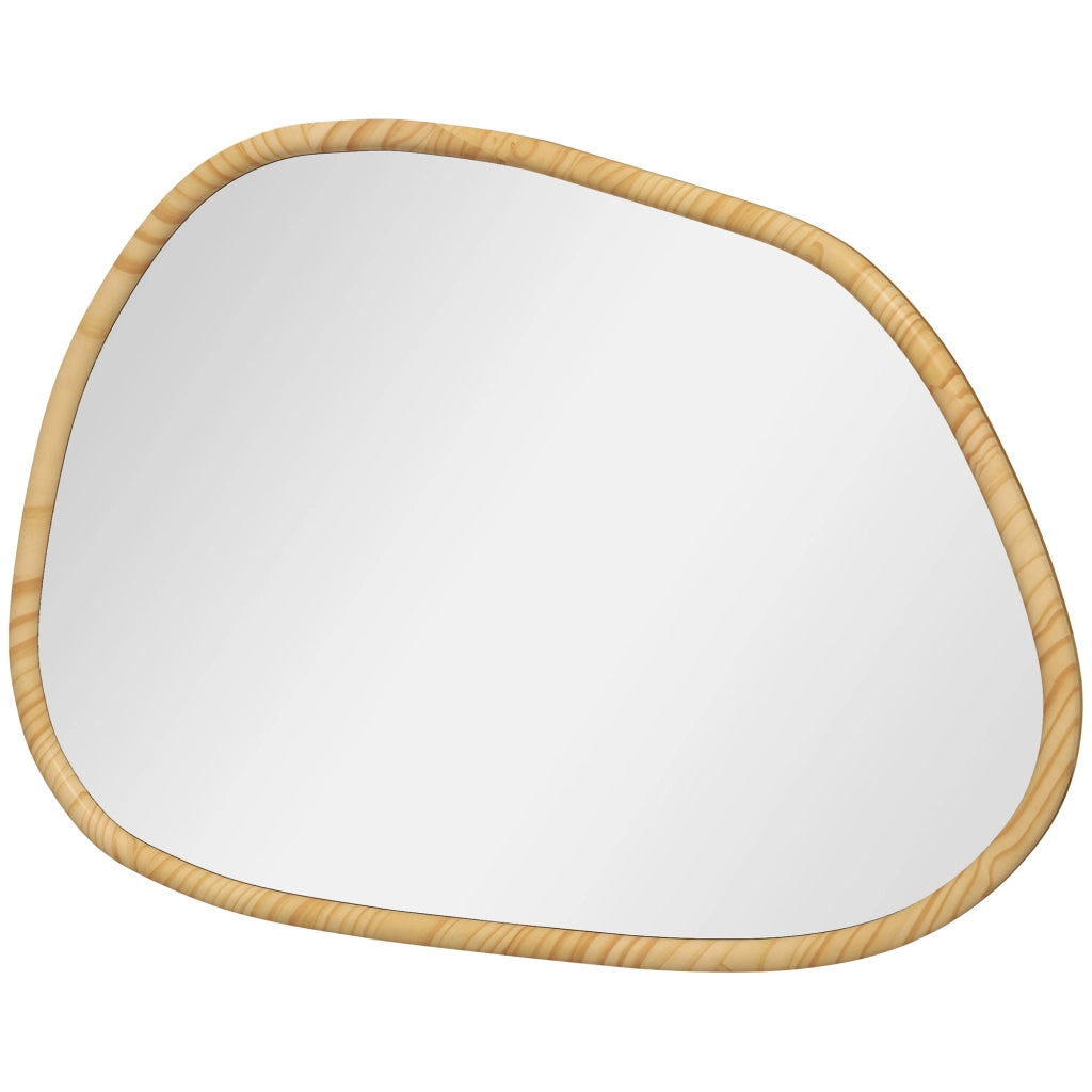 Specchio da parete in legno massello vintage ¨C Minimal ¨C 80x60 cm