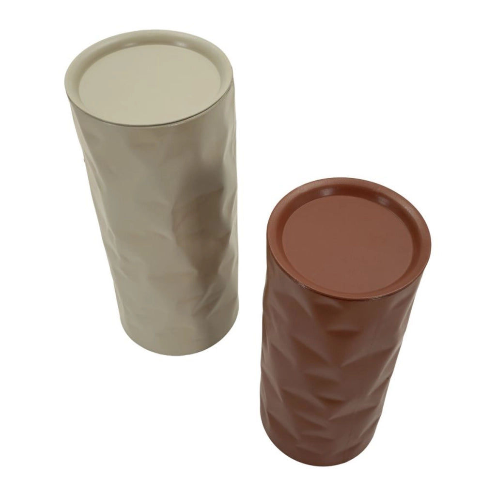 Set di Tavolini VKH1124, Multicolore, Metallo, 30x30x70 cm