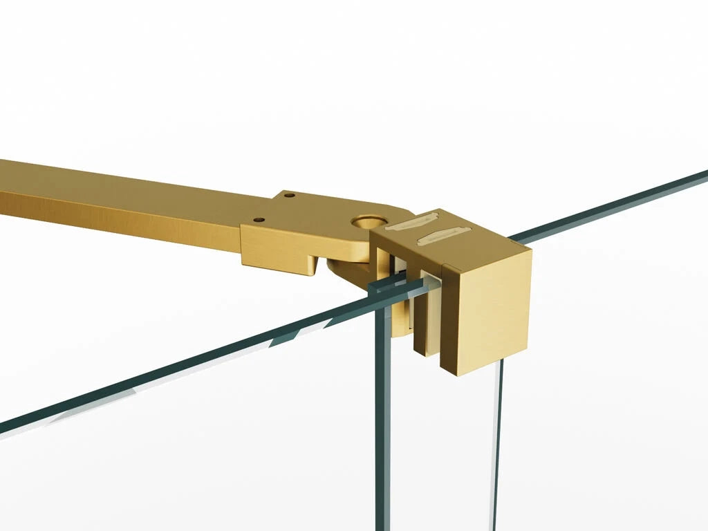Box doccia angolare KENNA fisso + scorrevole + laterale fisso 100x90 cm (95-100/87-89) cromo lucido vetro trasparente