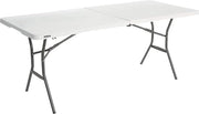 Tavolo Ripiegabile Lungo 183 x 76 cm per Interno e Esterno