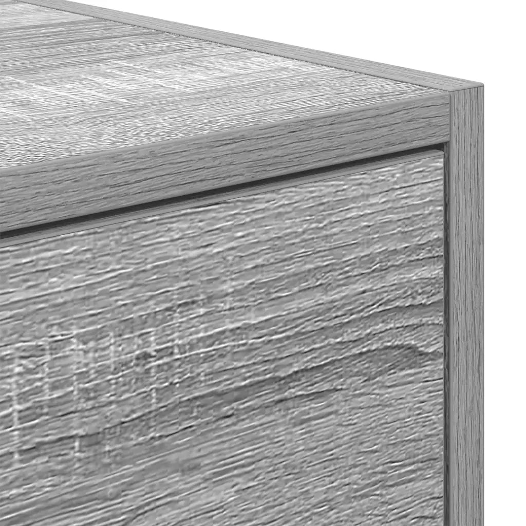 Mobile Porta TV Grigio Sonoma 80x31x25,5 cm Legno Multistrato 861464