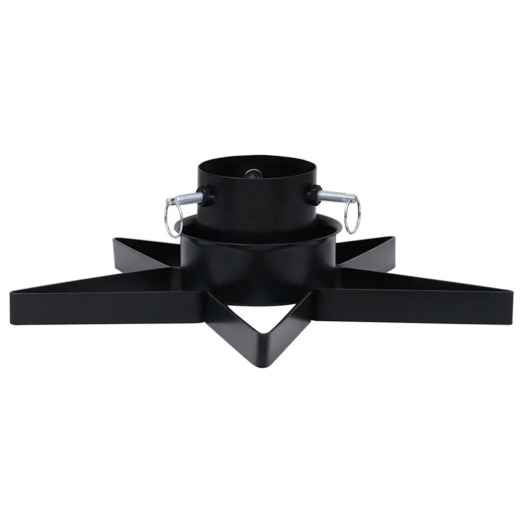Base per Albero di Natale Nera 47x47x13,5 cm 331315