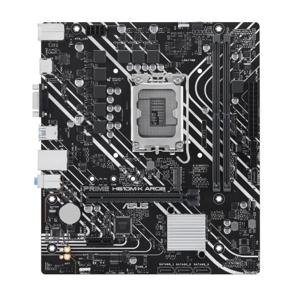 Asus prime h610m-k argb intel h610 lga 1700 micro atx - 90MB1G90-M0EAY0