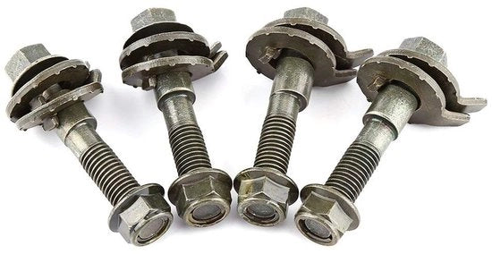 Viti a cam con regolazione - materiali in acciaio - diametro 14 mm - maggiore stabilità - facile da regolare - adatto per veicoli a quattro ruote motrici