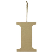 Lettera "i" legno