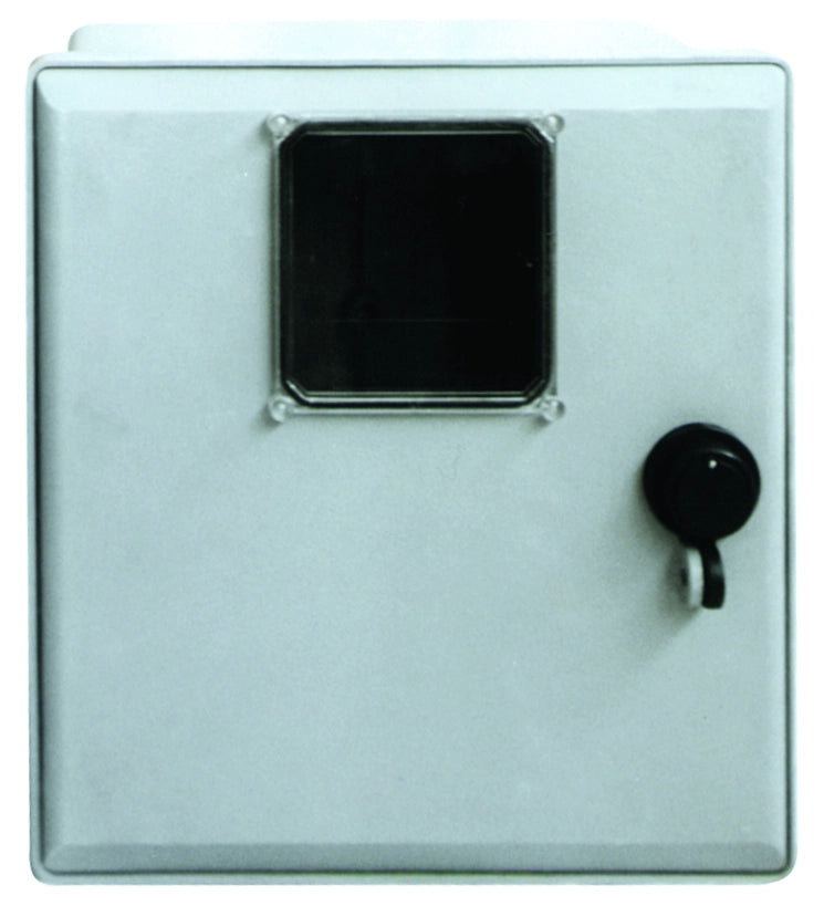 CONTENITORE TRIFASE Con vetro d'ispezione cm.    39x24x42 h