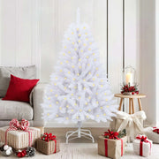 Albero di Natale artificiale Bianco 150 cm PVC e Metallo 3210080